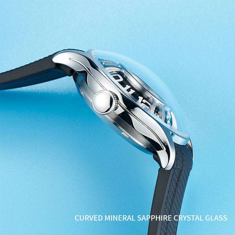 Deep Sea Blues: A sporty mechanical watch