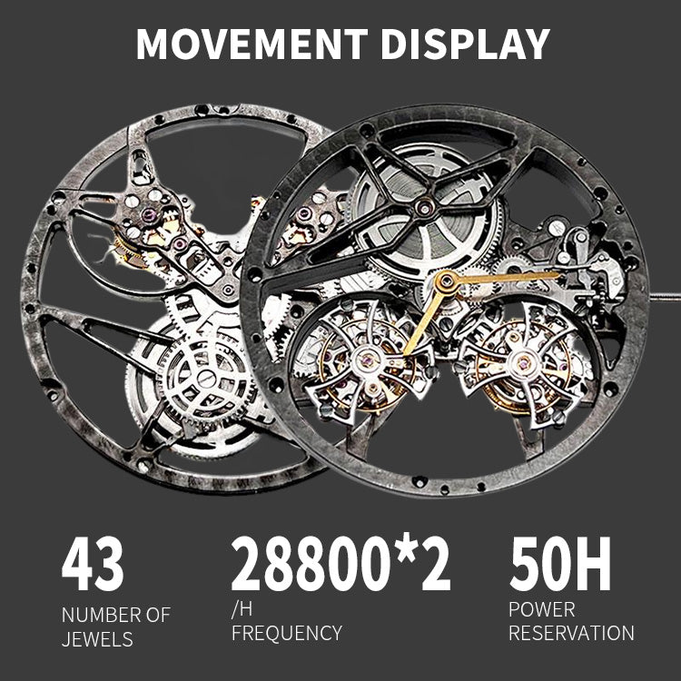 Mechanical honeycomb Double Tourbillon