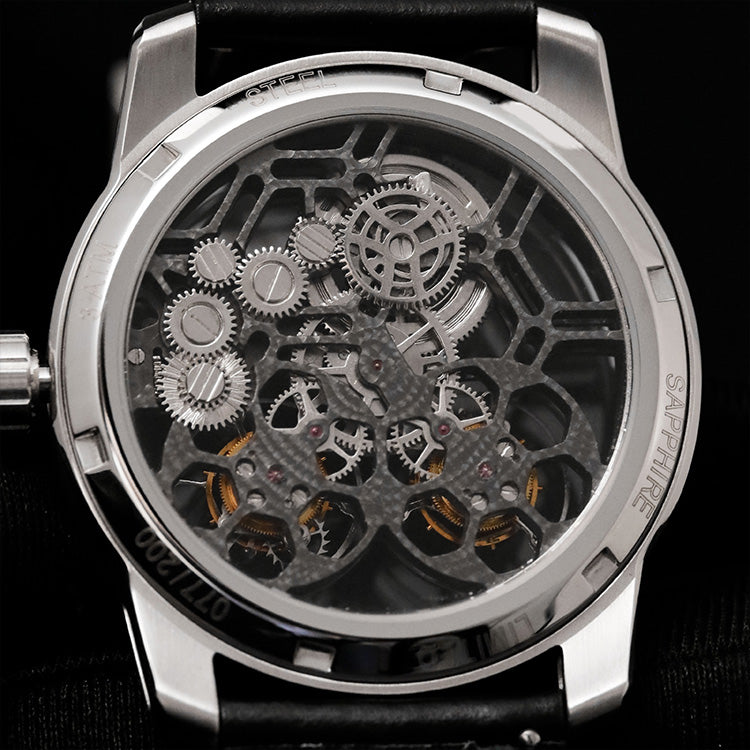Mechanical honeycomb Double Tourbillon