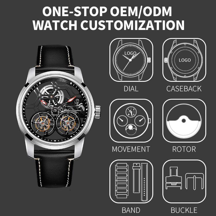 Mechanical honeycomb Double Tourbillon
