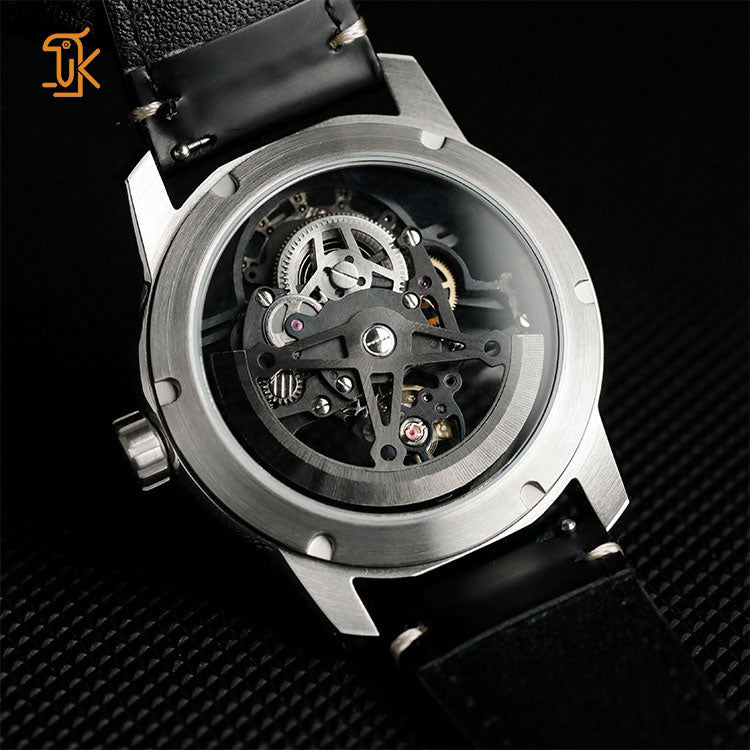 Skeleton Industrial Style Watch