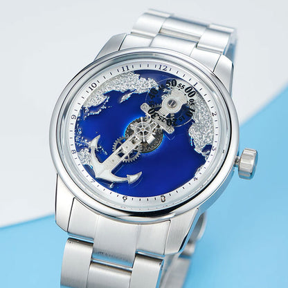 A mechanical watch ode to the ocean