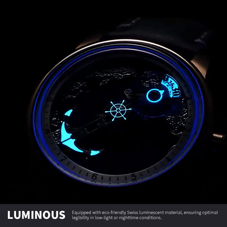 Blue Ocean Wandering Hour Wrist