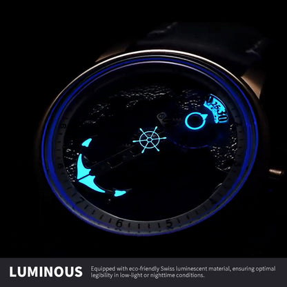 Blue Ocean Wandering Hour Wrist