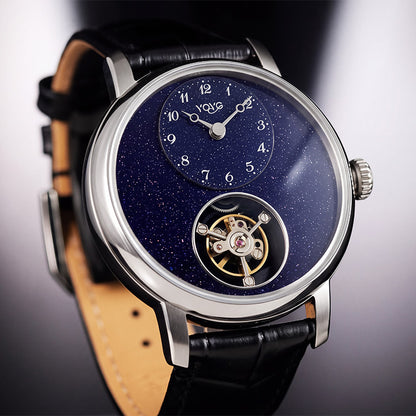 YOYG Aventurine Open Heart Automatic