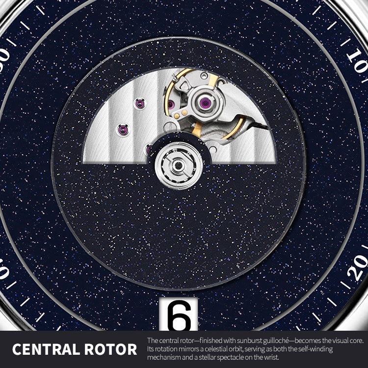 Cosmic Rider Meteorite Jump hour Watch