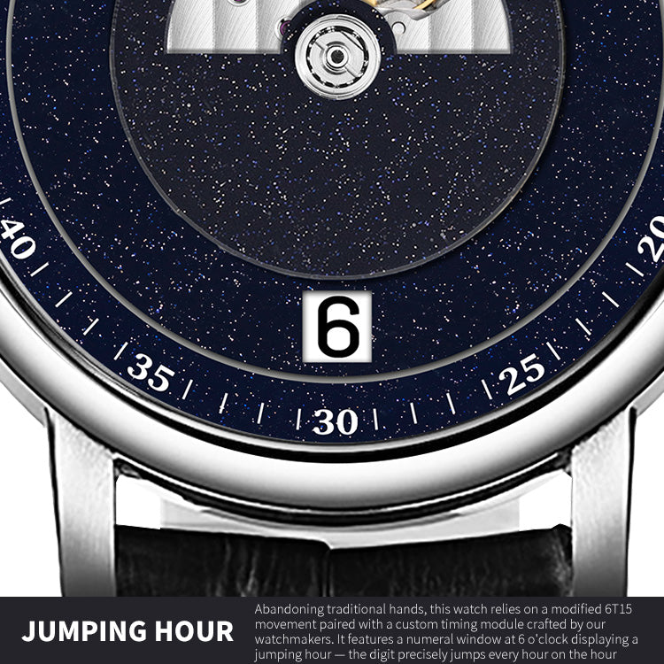 Cosmic Rider Meteorite Jump hour Watch