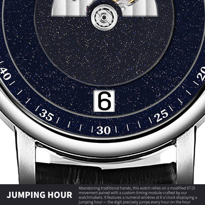 Cosmic Rider Meteorite Jump hour Watch