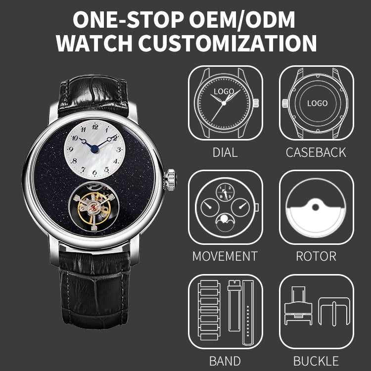 Interstellar Voyage Mechanical Watch Aventurine