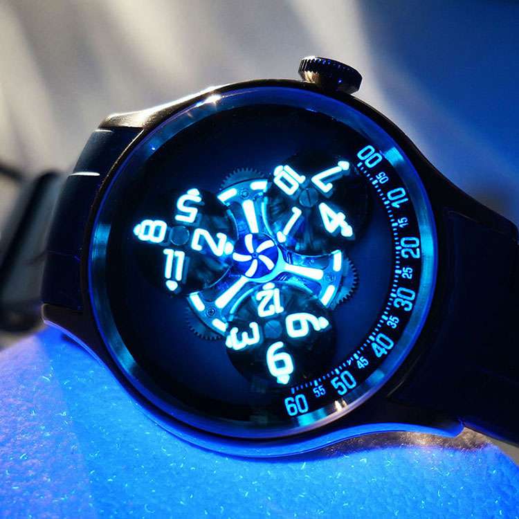 Futuristic mechanical timepieces-innovative watches