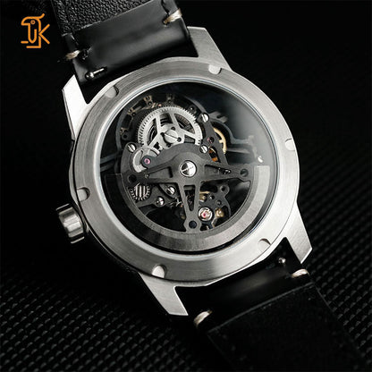 Skeleton Industrial Style Watch
