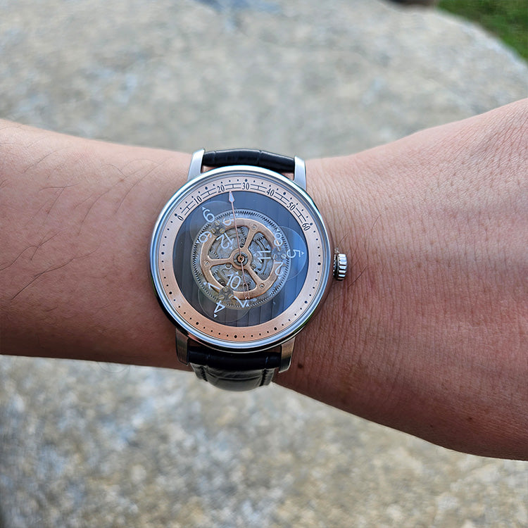 Wandering Hour Geneva Diary Silver