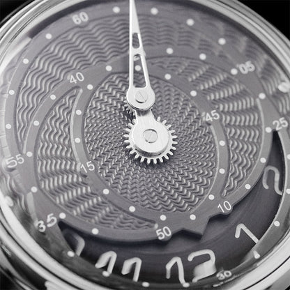 Four Ring Star Orbit Space Silver