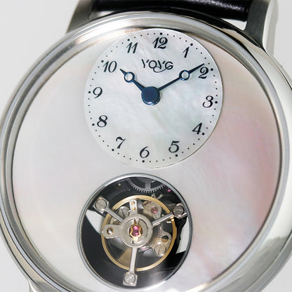 YOYG Mother-of-Pearl Open Heart Automatic