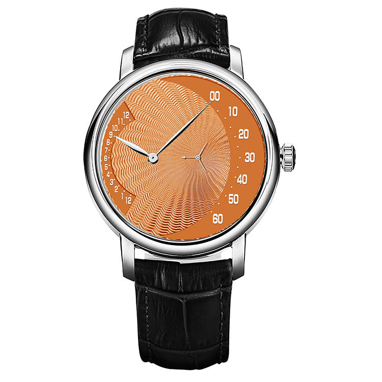 Retro Pop Art Retrograde Function Orange