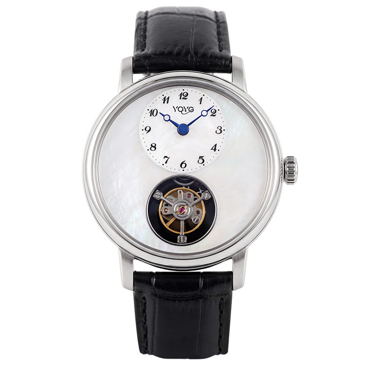 YOYG Mother-of-Pearl Open Heart Automatic