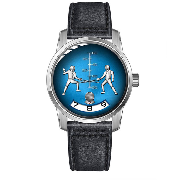 Fencing Competition Sky Blue
