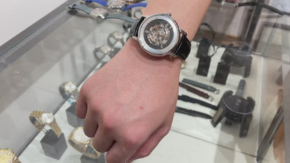 Wandering Hour Geneva Diary Silver