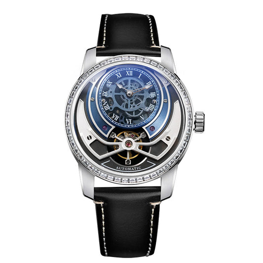Frozen Ocean Blues Meet Diamond Brilliance