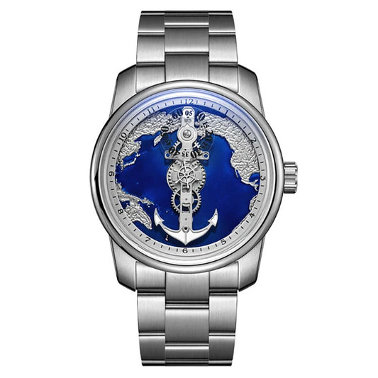 A mechanical watch ode to the ocean