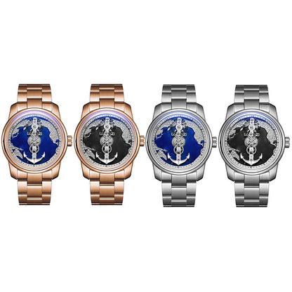 Blue Ocean Wandering Hour Wrist